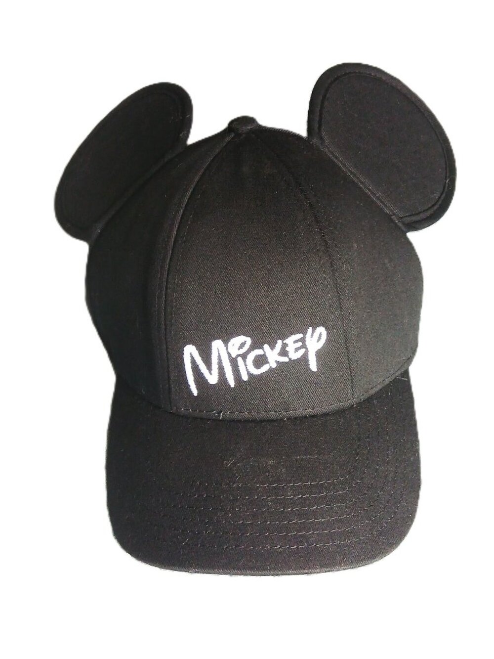 Disney Black Mickey Ear Baseball Cap